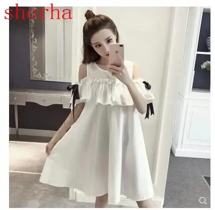 New Cute Elegant Maternity Clothes Pregnancy Summer Short Sleeve Pregnant Dress yellow Nursing For Women M-2XL | Мать и ребенок