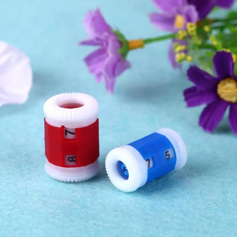 2 шт. пластиковые спицы для вязания|Швейные инструменты и аксессуары| |