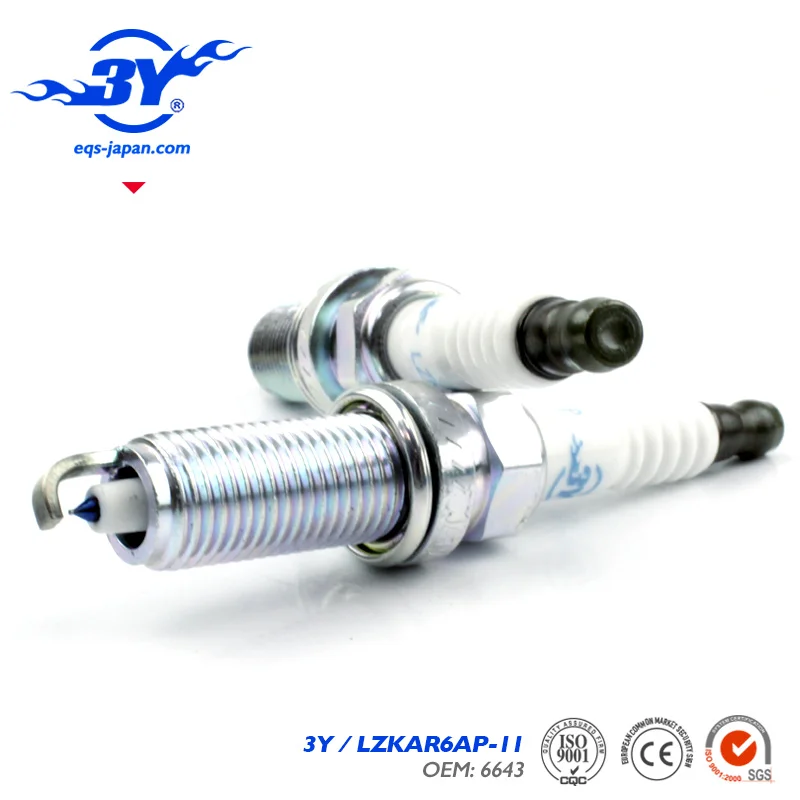 4 шт./лот. LZKAR6AP-11 6643 автомобильная свеча зажигания для Nissan Tiida Teana Sunny Livina March Sylphy X-Trail