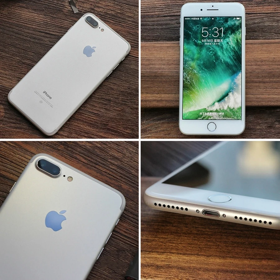 Для Apple iPhone 7 Plus пикселей 3 Гб оперативной памяти 32/128 ГБ/256 ГБ ROM IOS Quad Core 12.0MP камера