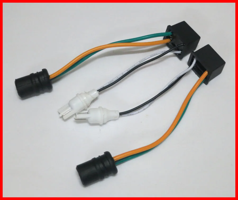 60 шт. светодиодный светодиодные лампы T10 T15 194 W5W 168 921|power led|power adapterpower wire |