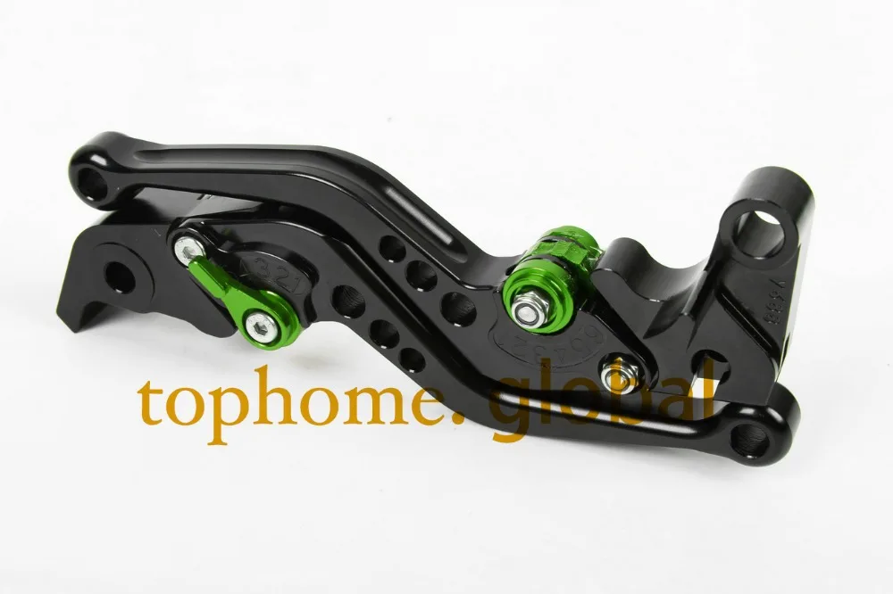 

For Kawasaki VERSYS 1000 2012 2013 2014 Short Black CNC Clutch Brake Levers
