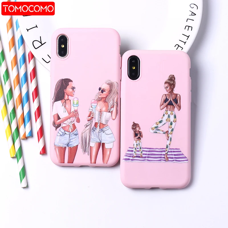 Модный мягкий силиконовый чехол для iPhone 12 11 6 8 8Plus X XS Max 7Plus|Бамперы| |
