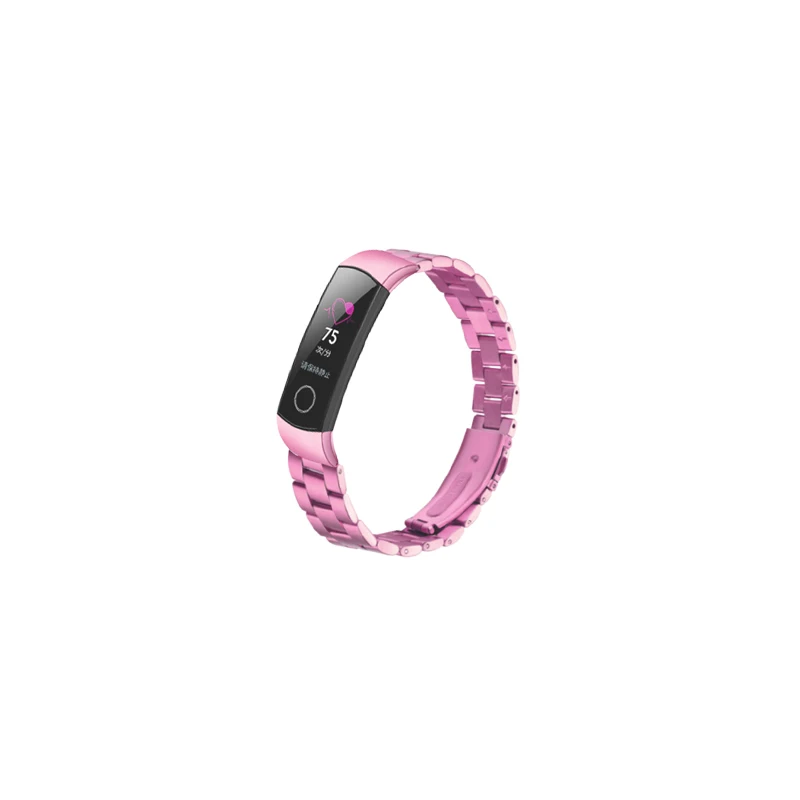 Металлический ремешок из нержавеющей стали для huawei Honor Band 4, Металлический Стальной ремешок для Honor Band 4, стандартный умный браслет на запястье
