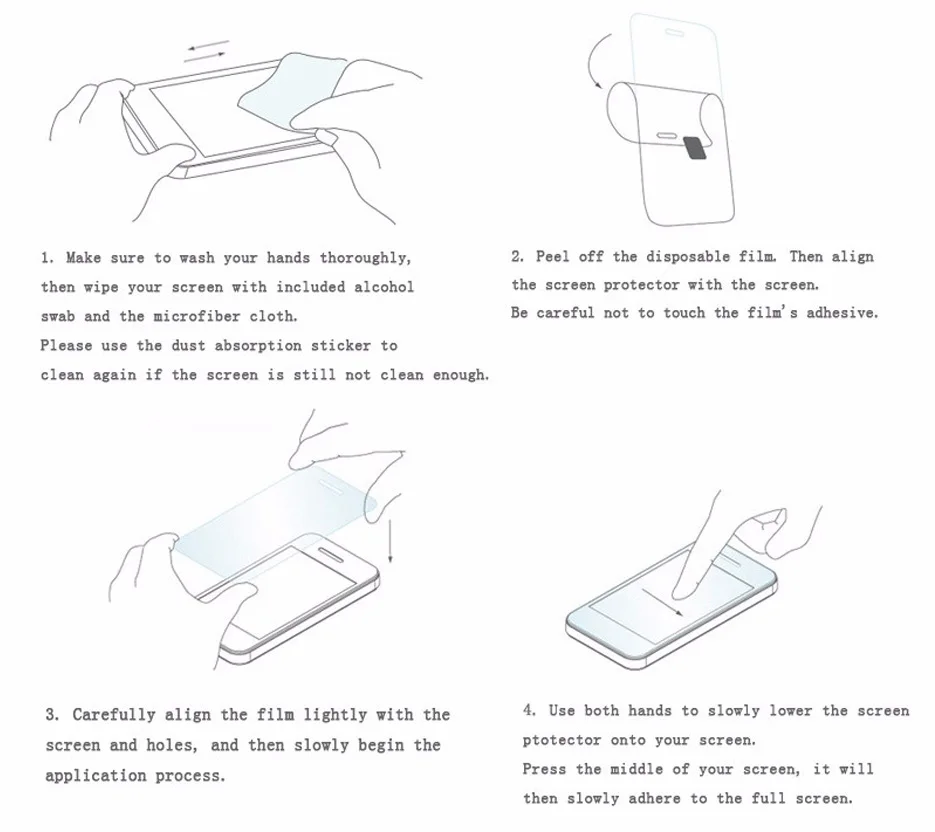 wangcangli Full Cover Screen Protector for Xiaomi Redmi 4X Glass on Tempered Glass Phone for Xiaomi Redmi 4X Tempered Glass