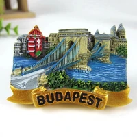 fridge magnet of hungary budapest the danube travel tourist souvenir crafts gift refrigerator sticker