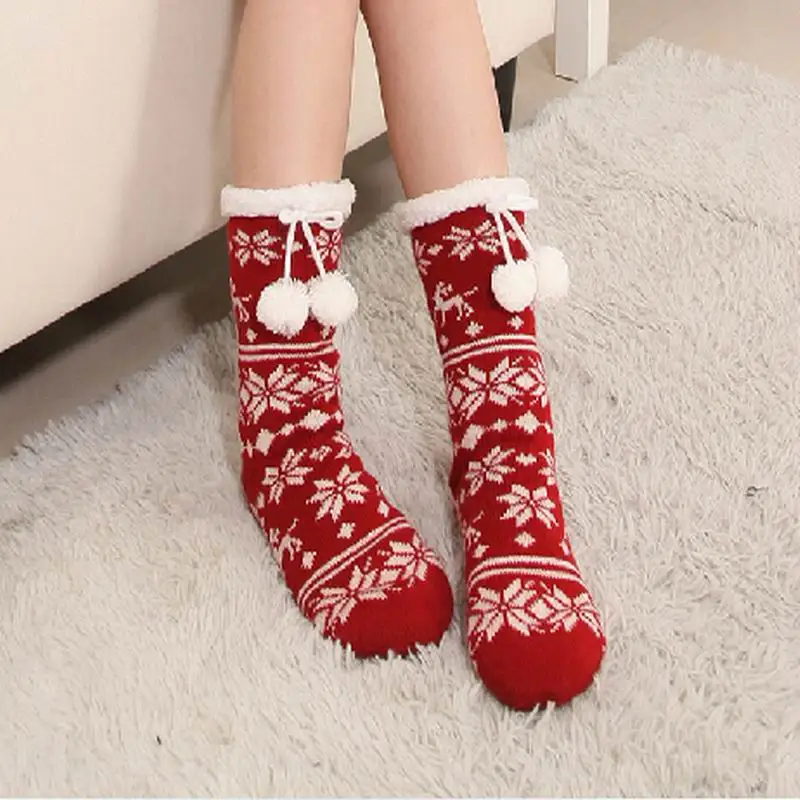 Осень Зима Новое поступление женские носки толстые повседневные теплые