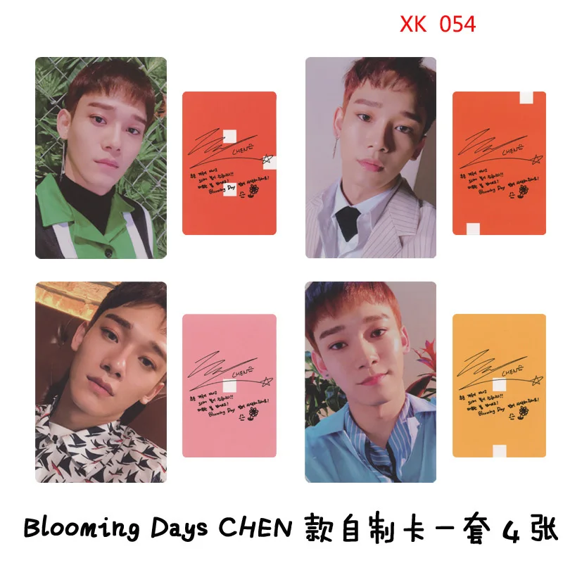 EXO CBX альбом с цветущими днями домашняя подпись карта новая мини карта|Ювелирная