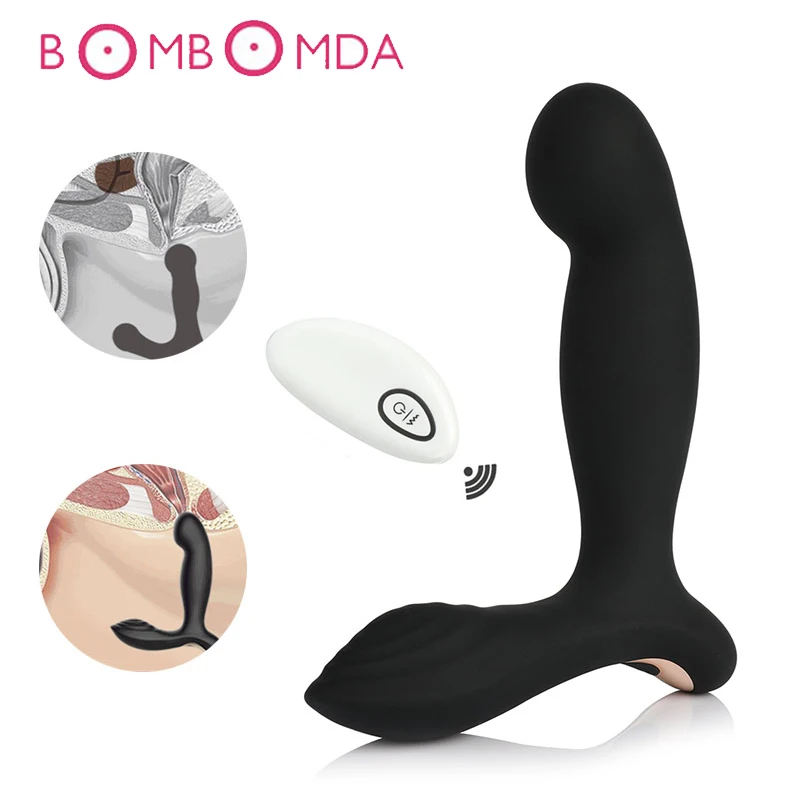 Анальный вибратор взрослые секс-игрушки для мужчин Анальная пробка-вибратор