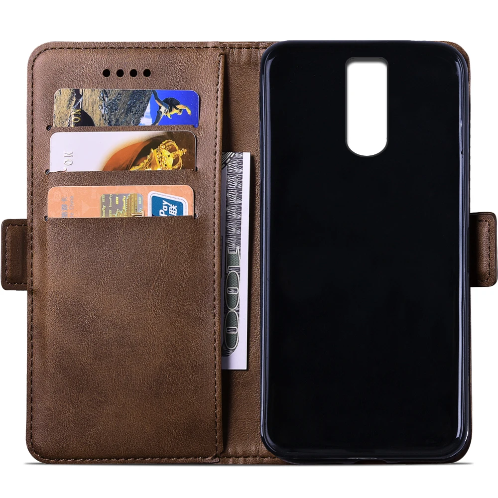 SRHE For Doogee BL7000 Case Cover 5.5'' Business Flip Silicone Leather Wallet BL 7000 With Magnet Holder | Мобильные