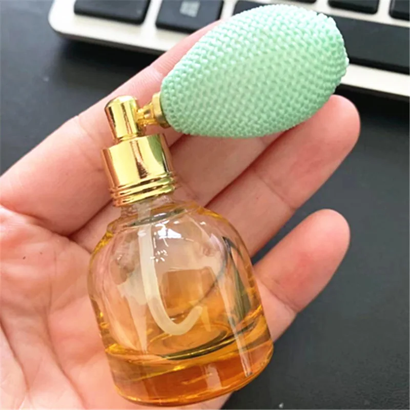 10 мл цветной пульверизатор пустой новая полукруглая стеклянная мини-бутылка 100