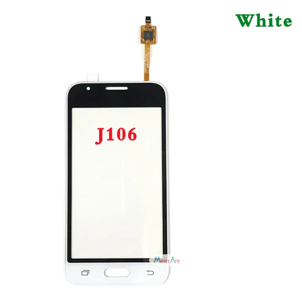J106 White 4," для samsung Galaxy DUOS J1 Mini J105 SM-J105F и J1 Mini Prime J106 сенсорный экран дигитайзер сенсор внешняя стеклянная панель объектива - Цвет: J106 White