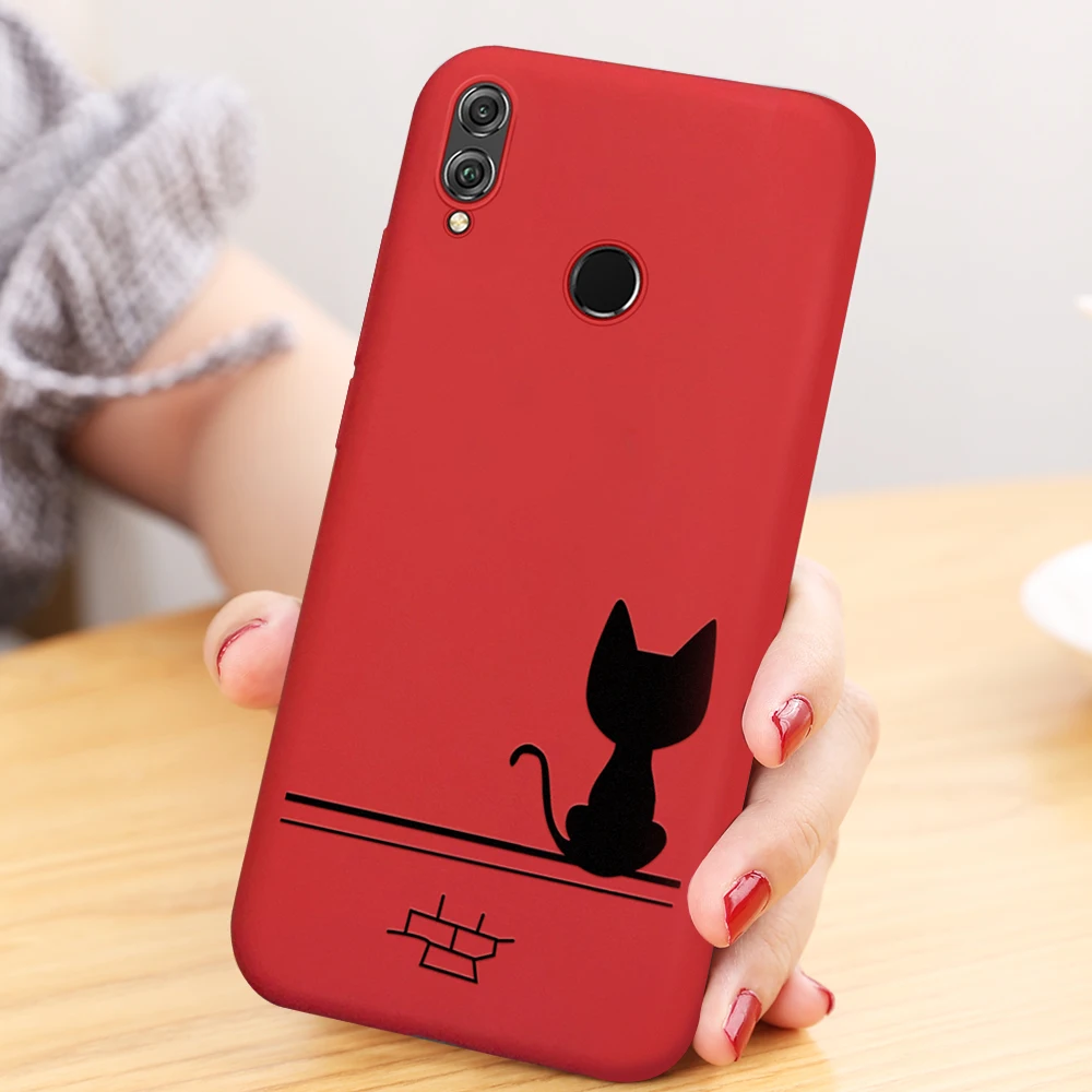 Чехол с рисунком для телефона Huawei Honor 8X P30 P20 P10 Lite Pro легкий мягкий чехол Nova 5 5i 3e 2i 4e 3