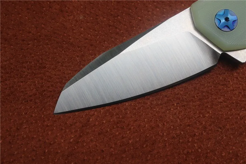 Высокое качество MIKER ZT0456 складной нож, лезвие: D2(пятно), ручка Jade G10, Открытый Кемпинг Охота ручной EDC инструменты
