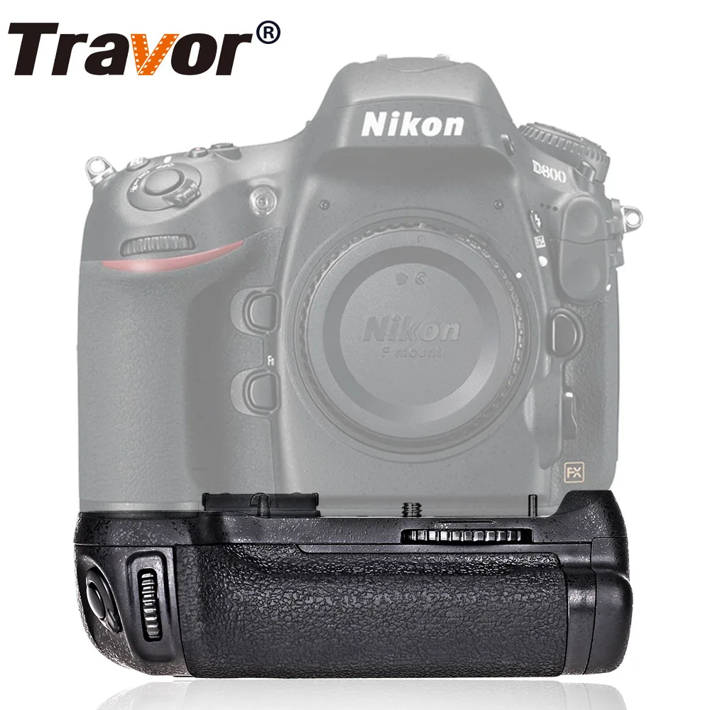 Travor Профессиональная многофункциональная Батарейная ручка для камеры Nikon D800 D800E