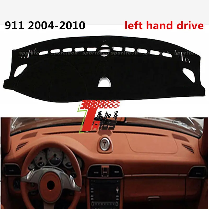 Taijs левый руль приборной панели автомобиля благородный стиль коврик Обложка Pad