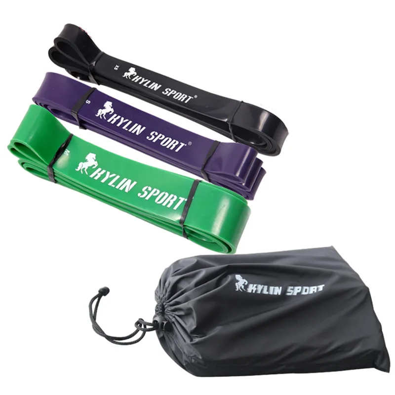 Набор из 3 эластичных лент натурального латекса 41 дюйм | Спорт и развлечения