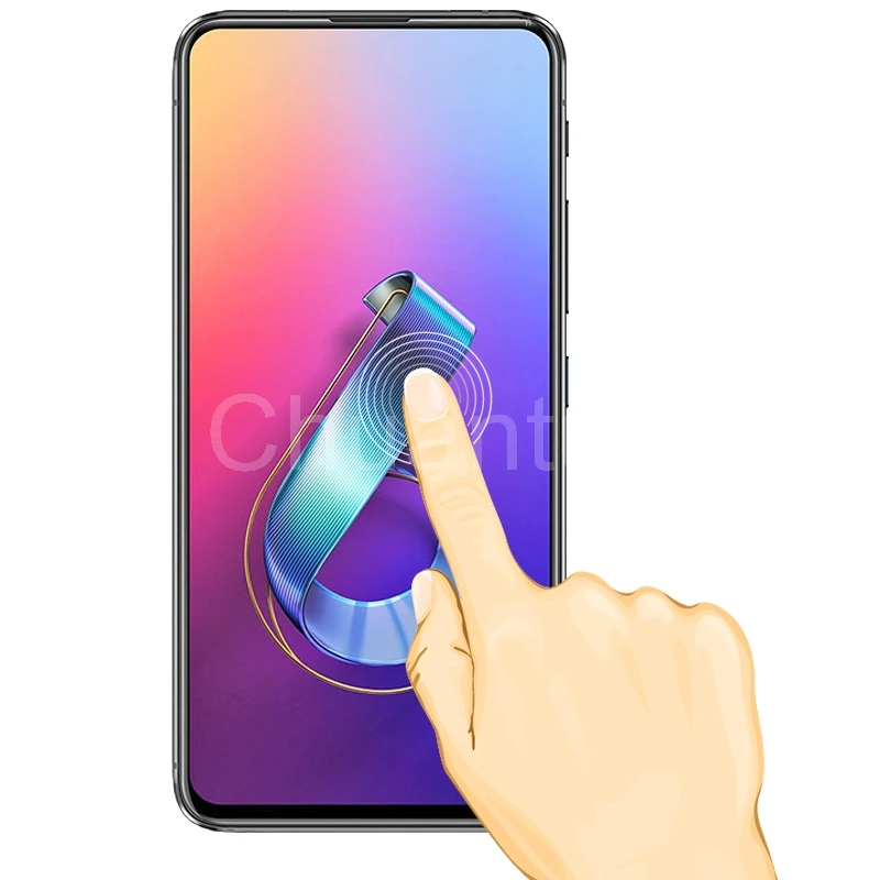 2.5D 9H Премиум Закаленное стекло для Asus Zenfone 6 6Z ZS630KL полное покрытие Защитная пленка