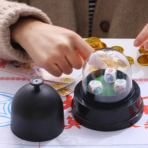 Новинка, подарочные питьевые игрушки, автоматические игры в кости для вечеринок, с 5 кубиками, для ночного клуба, бара, KTV, настольные игры, Семейная Игрушка
