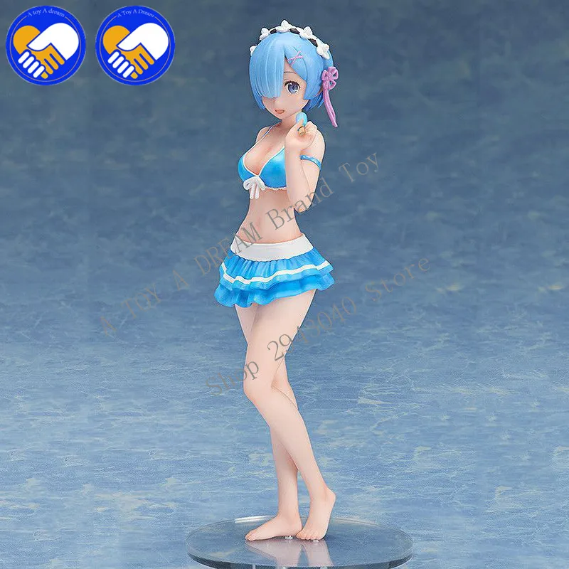 Аниме RE: ZERO Starting Life in другой мир фигурка Ram Rem купальники Ver. Модель украшения ПВХ