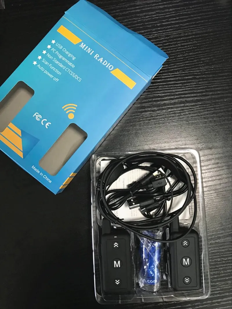 2PCS Toy Mini Walkie Talkie 16 Channels Leixen VV-109 Two-Way Radio Woki Toki  FRS Small Size for Restaurant and Kids