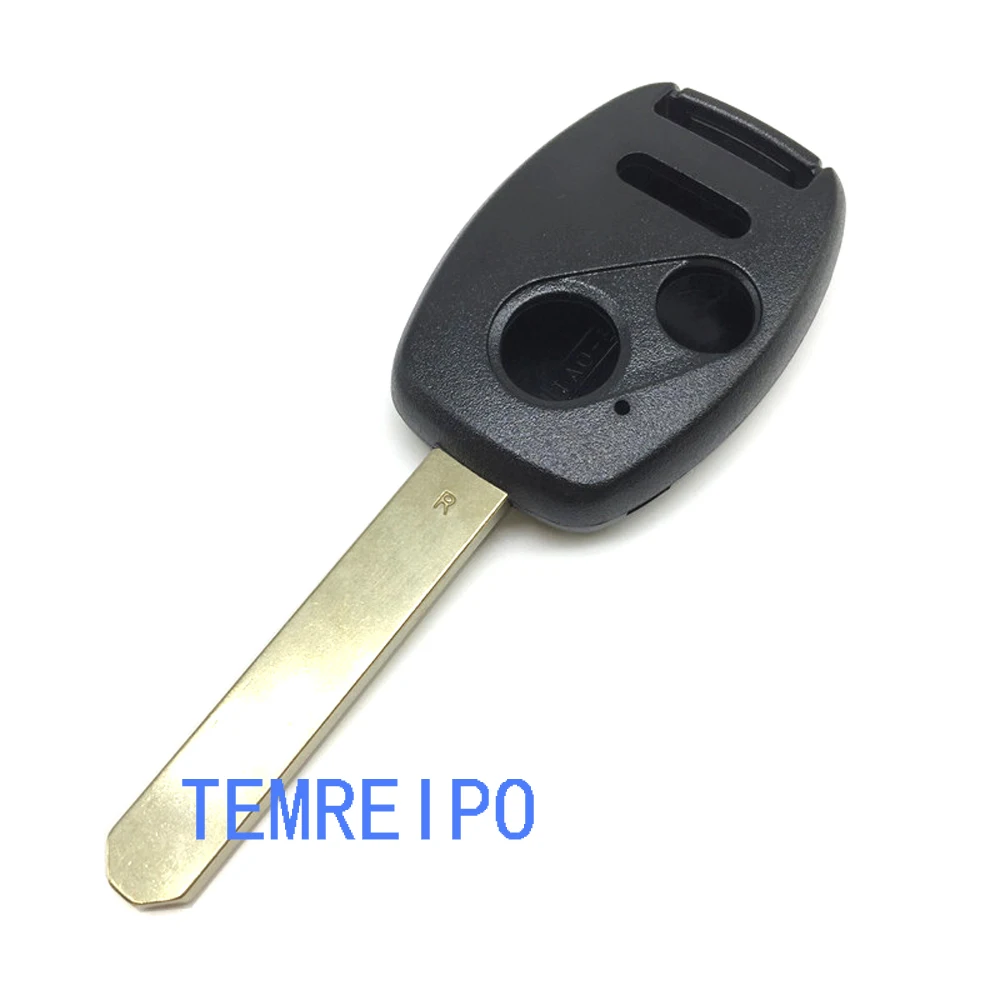 

2+1 Buttons Replacement Remote Key Fob Case Shell for Honda Accord Jazz FRV Black