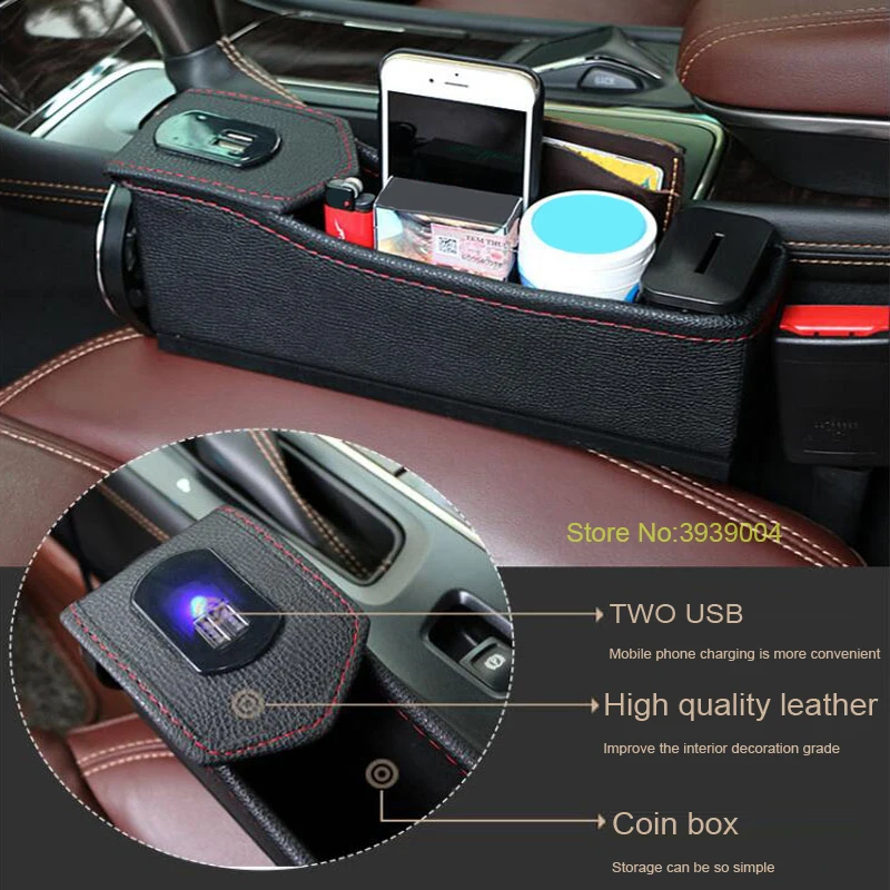 Новинка для всех моделей карманы хранения держатели стаканов напитков USB-зарядка