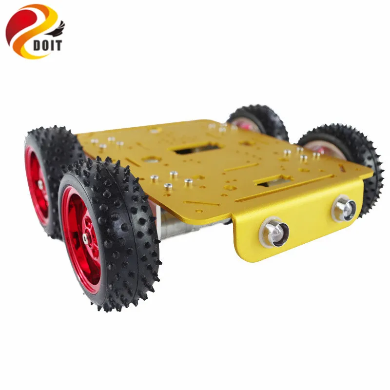 DOIT C300 умный робот шасси автомобиля контролируется Android и iOS телефон на основе Nodemcu