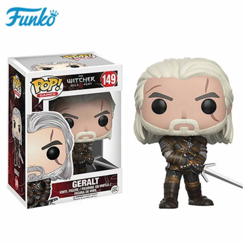 Funko pop The Ведьмак 3 Дикая Охота: #149 Geralt #151 Eredin #150 Ciri фигурка виниловые игрушки