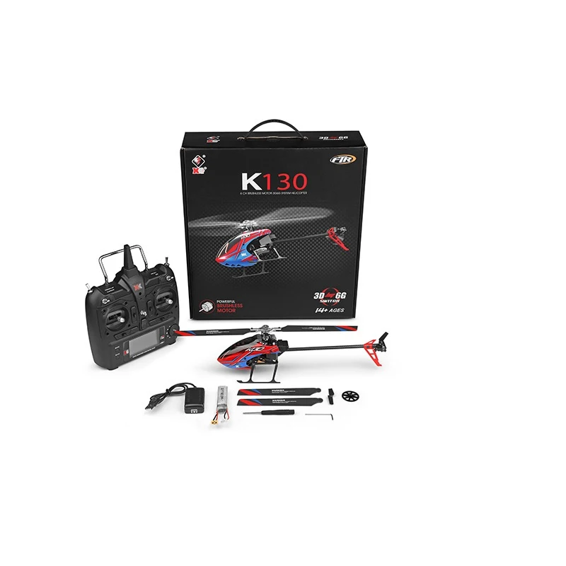 Профессиональный Электрический радиоуправляемый вертолет 2 4G 3D 6CH бесщеточный