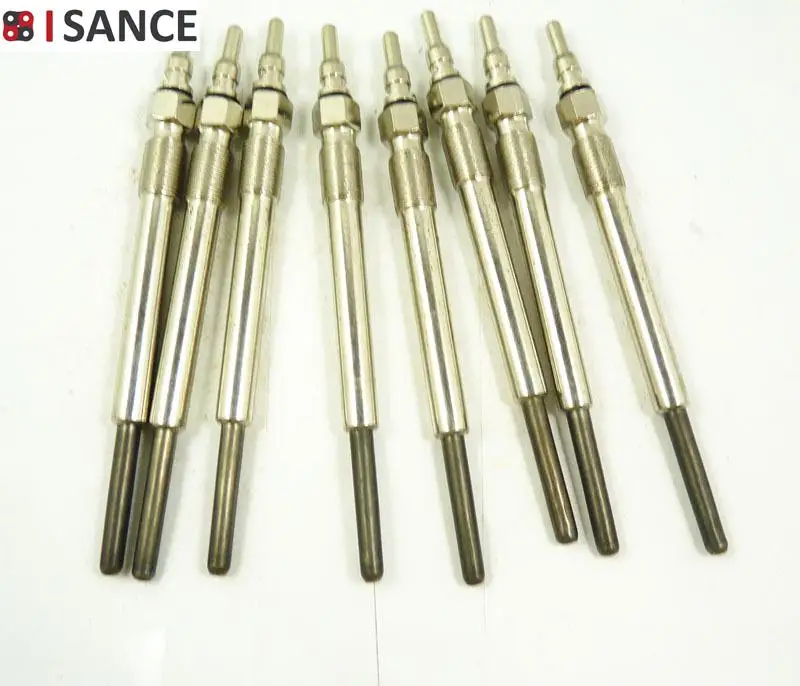 ISANCE Powerstroke Turbo Diesel Glow Plug Set F4TZ12A342BA ZD11 For Ford Pick Up Econoline E-250 E-350 F-250 F-350 F450 F550 | Автомобили