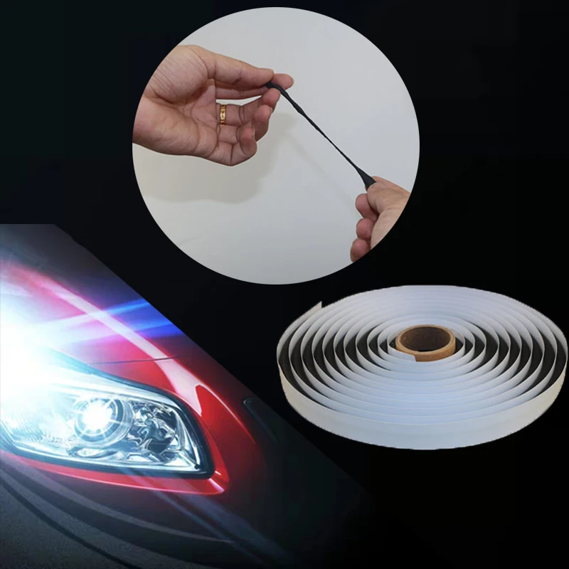 4 м Автомобильные фары герметик переуплотнение Hid фары полосы для Skoda Octavia A5 A7 Kodiaq Superb 2 Rapid Fabia 1 Porsche 911 Cayenne