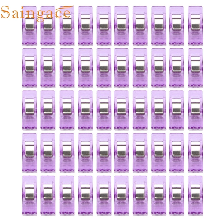 50 шт. пластиковые зажимы для шитья|pack clip|sewing binding clipsclamp plastic |