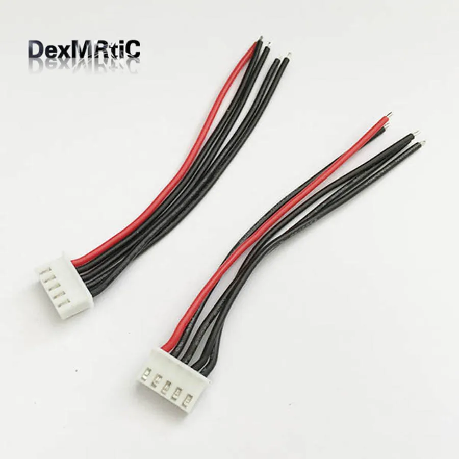 10X 4S LiPo Кабель зарядного устройства для аккумулятора B6 вилка разъем 22WAG провод