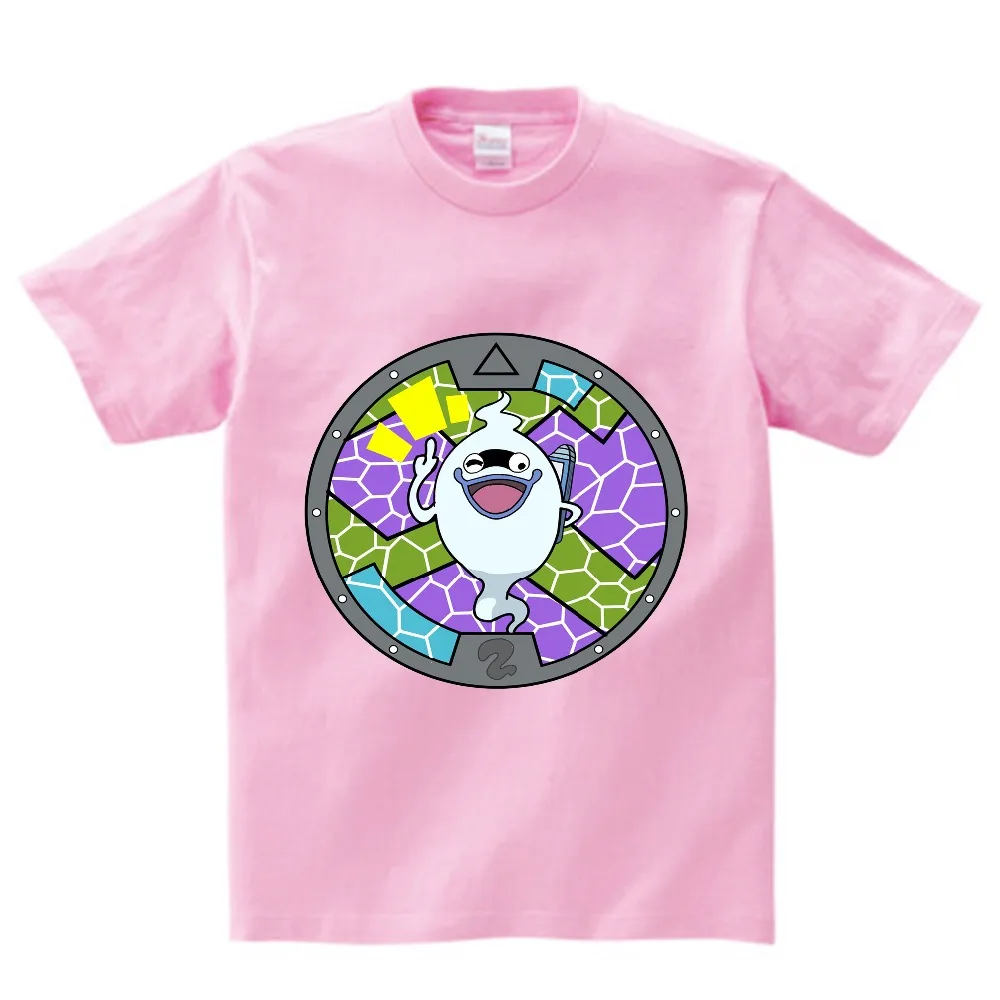 Футболка Yo kai Watch для мальчиков летняя футболка Детская с принтом аниме детская