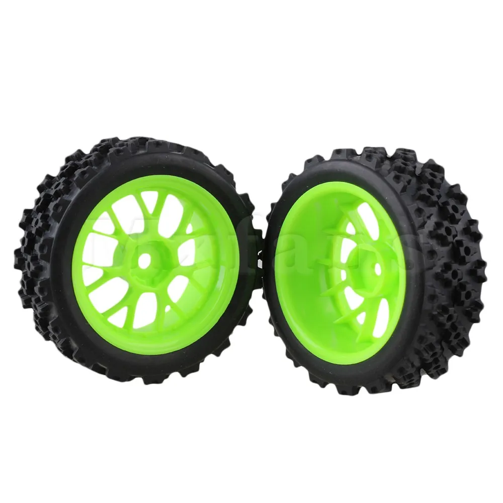 Mxfans 4 x RC 1:10 на дороге автомобиль зеленый пластиковый Y образный обод колеса +