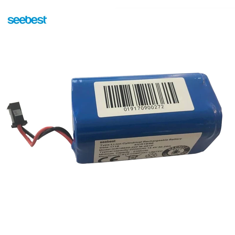 Запасная литиевая батарея для робота Seebest D850/D751/D750/D730/D720 2200 мАч|vacuum cleaner spares|vacuum spare
