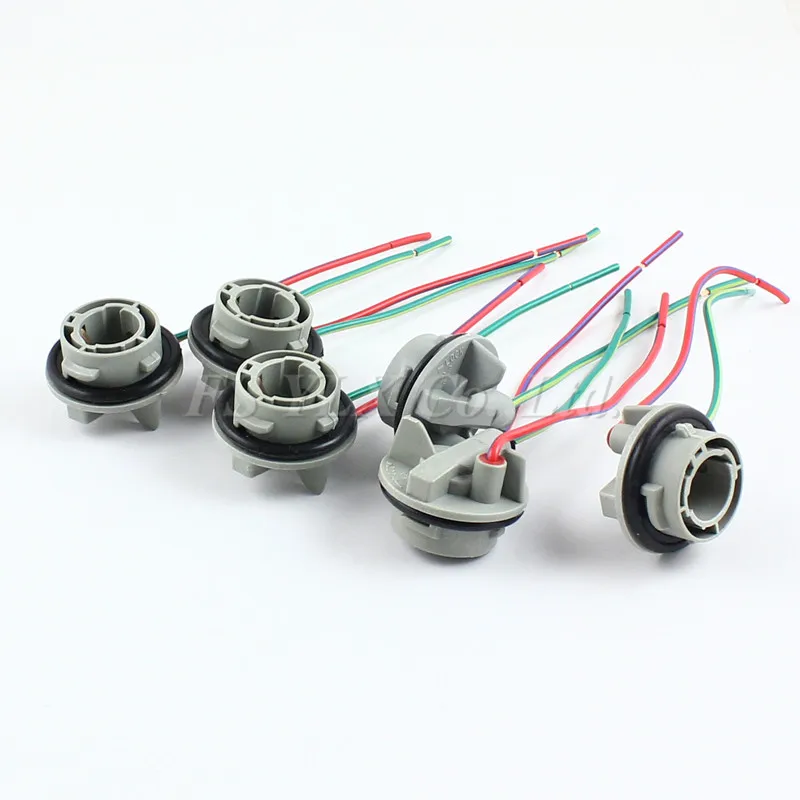 FSYLX 2x1156 7506 P21W BA15S светодиодный разъем для ламп разъемы проводки женский держатель