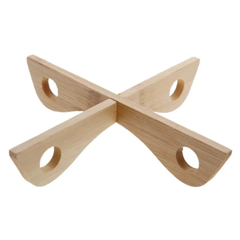 Bamboo Heat Resistant Pan Table Mat Removable Pot Holder Kitchen Cooking Insulation Pad Bowl Cup Dish Plate Placemat Coaster