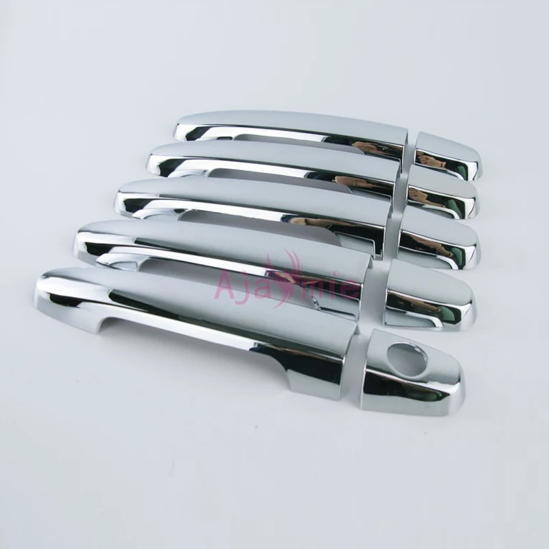 Крышка ручки двери планки наложения панель 2009 2010 2011 2012 ABS рамка Хром Стайлинг