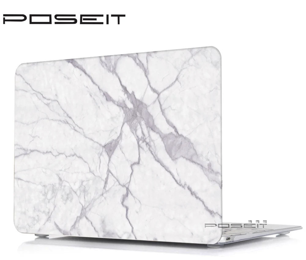 Новый жесткий чехол с цветным мраморным узором для Apple Macbook White 13 дюймов A1342 MC207/MC516