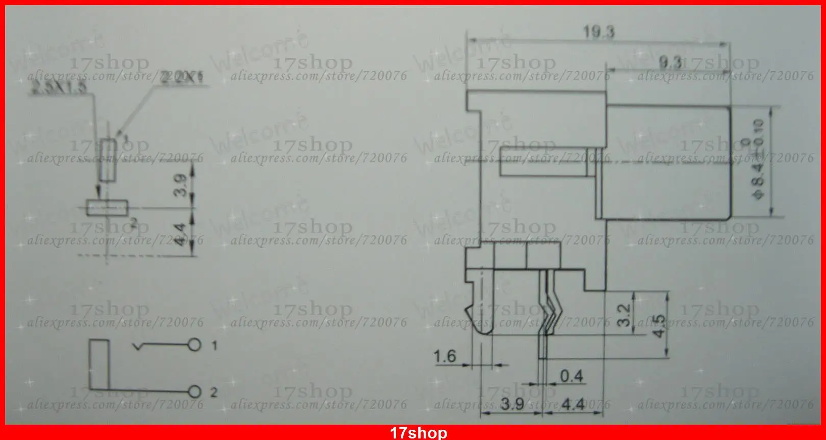 120 шт. разъем для аудио и видеокамеры 3 цвета|connector 3|connector socketconnector female |