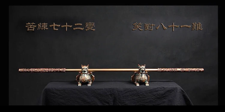 Sun Wukong золотые гибкие игрушки для детей и взрослых, модели «Король обезьян», оружие, украшения Ruyi, Золотая дуга, популярные рождественские подарки