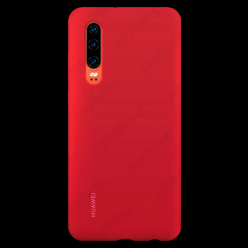 Официальный чехол huawei P30 Pro, мягкий жидкий силиконовый Встроенный чехол из микрофибры для huawei P30, силиконовый защитный чехол