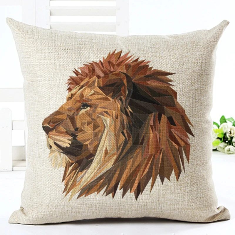 Новое поступление 2016 декоративная подушка для кровати с животным принтом