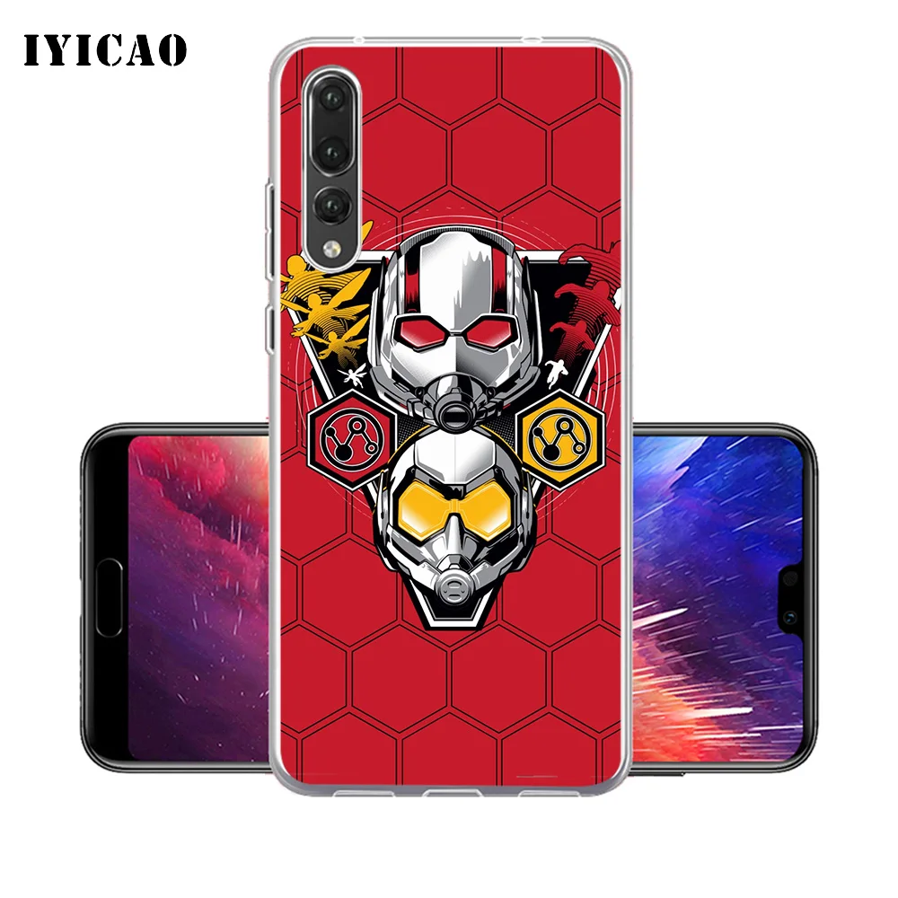 IYICAO Ant-Man и Wasp Мягкий силиконовый чехол для телефона Huawei P30 P20 Pro P10 P9 P8 Lite P Smart TPU |
