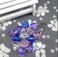 100pcs wholesale screw cap bend heart vial pendant Mini Perfume oil bottle diy necklace Crystal pendant name or rice art jewelry