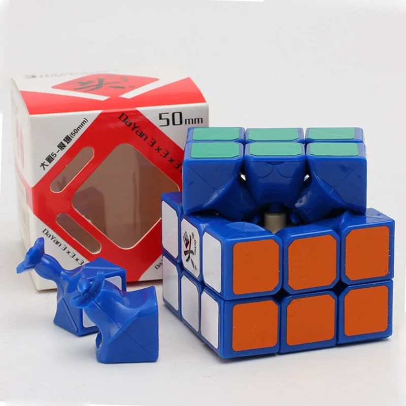 8 стилей Даян жанчи 3x3x3 50 мм куб головоломка игрушка высокое качество волшебный куб ультра-Гладкий профессиональный куб магические Классические игрушки - Цвет: DY50Z1-blue