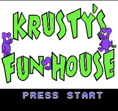 Krusty's Fun House Region Free 60 Pin 8Bit игровая карта для игроков | Электроника