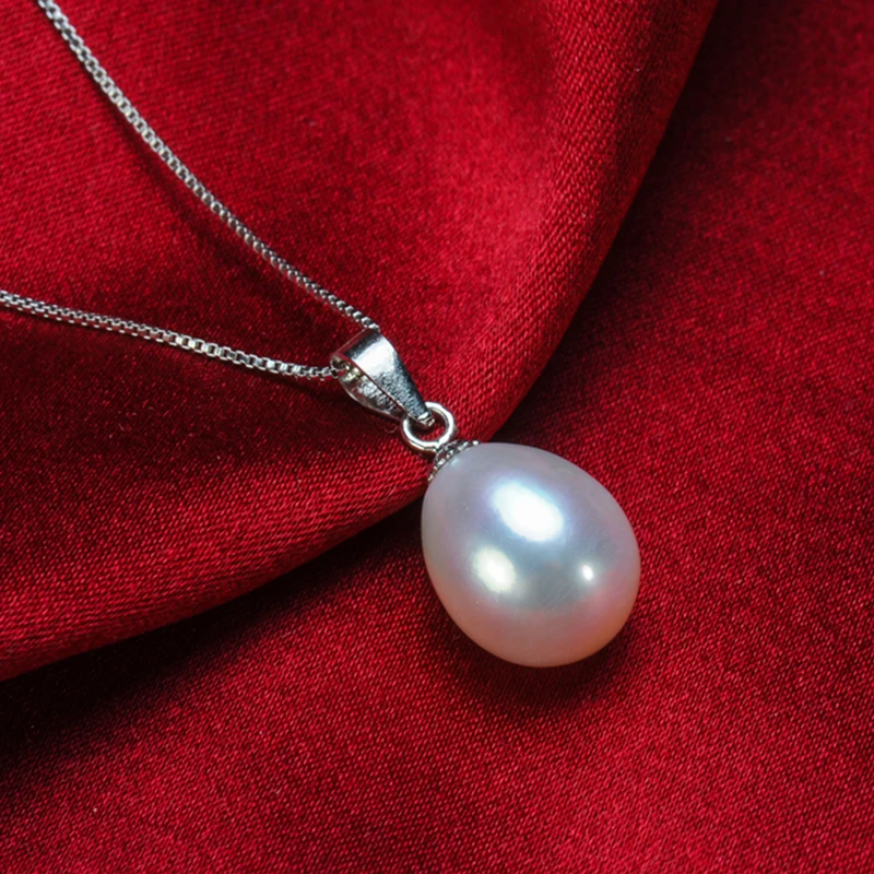 

PEISENI 100% Natural Pearl choker Set Necklace/Bracelet/Pendant/Earrings/Ring 925sterling Silver jewelry for women